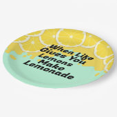 Maak limonade papieren bord (Gekanteld)