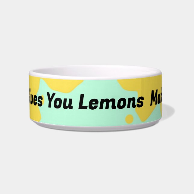 Maak limonade Pet Bowl Voerbakje (Voorkant)
