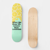 Maak limonade skateboard (Voorkant)