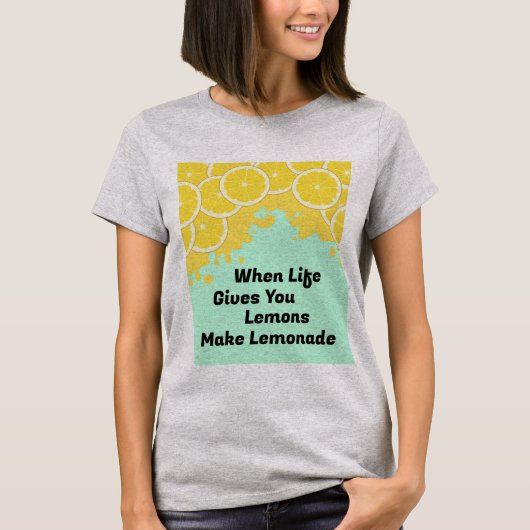 Maak Limonade T-Shirt (Voorkant)