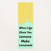 Maak limonade yoga mat (Voorkant)