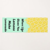 Maak limonade yoga mat (Voorkant (horizontaal))