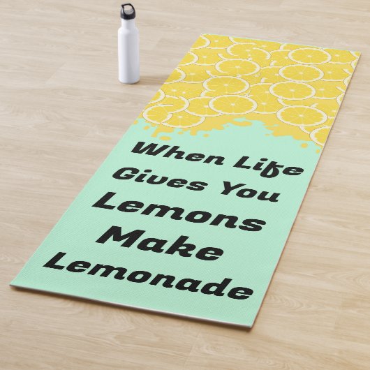 Maak limonade yoga mat (In situ)