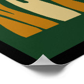 Maak Love Not War Poster (Hoek)