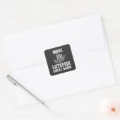 Maak Lutefisk weer geweldig, grappige inktvis Vierkante Sticker (Envelop)