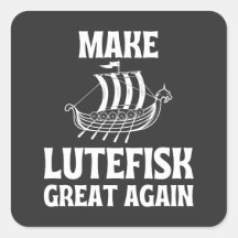 Maak Lutefisk Weer Groot Komische Stinkvis