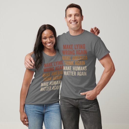 MAAK LYING WRONG WEER. T-SHIRT (Unisex)