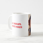Maak maandagen leuk, met Mikey! Koffiemok (Voorkant links)