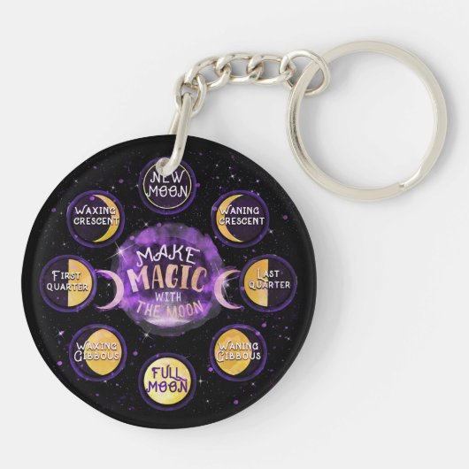 Maak Magisch met de motorfietsen Sleutelhanger (Achterkant)