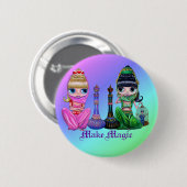 Maak Magische Button (Voorkant /achterkant)