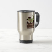 Maak Mamasaurus niet kwaad, je krijgt een JURASSKI Reisbeker (Voorkant rechts)