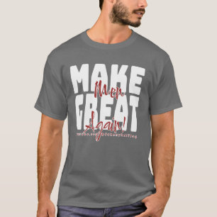 Maak Mannen weer geweldig - Johnny Reb Vlog Merch T-shirt