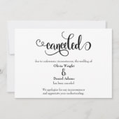 Maak Manuscript de Geannuleerde Aankondiging van d (Voorkant)