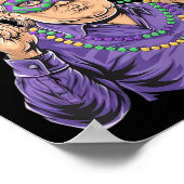 Maak Mardi Gras Great Again Leuke Mardi Gras Manne Poster (Hoek)
