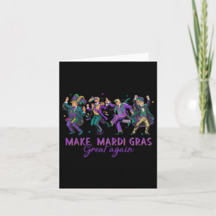 Maak Mardi Gras weer geweldig met Trump Kaart