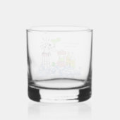 MAAK MARGARITAS van Jeff Willis Art Whisky Glas (Achterkant)