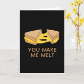 Maak me een grappige woordspelsandwich kaart (Gele Bloem)