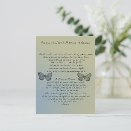 Maak me een instrument briefkaart (Staand voorkant)