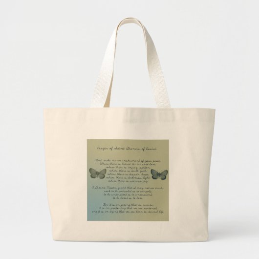 Maak me een instrument grote tote bag (Voorkant)