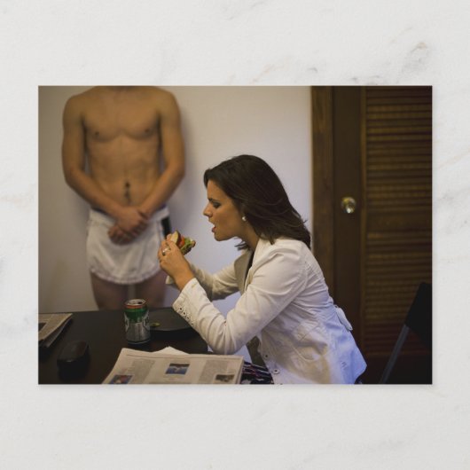 MAAK ME EEN SANDWICH BRIEFKAART (Voorkant)