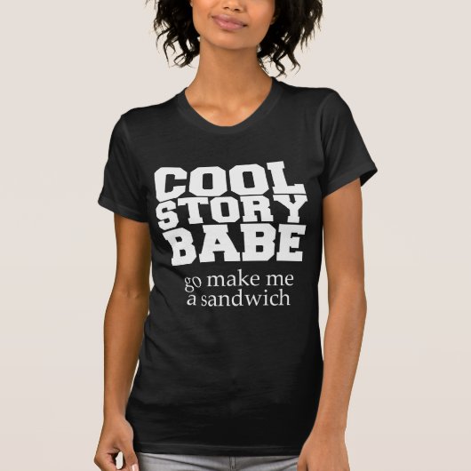 Maak me een Sandwich T-shirt (Voorkant)