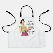 Maak me geen vergiftiging. schort (Voorkant)