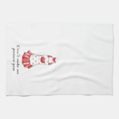 Maak me geen vergiftiging van jou Apron Theedoek (Horizontaal)