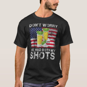  maak me geen zorgen dat ik beide mijn schoenen Te T-shirt