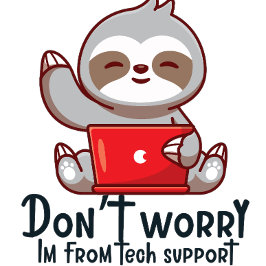 Maak me geen zorgen over de technische support koffiemok