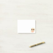 Maak Me Glanzen Citaat Cute Retro Zonnebril Post-it® Notes (Op bureau)