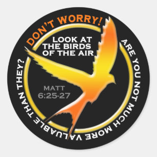 Maak me het geen Christelijke Godsdienstige Ronde Sticker