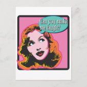 Maak me Laugh Briefkaart (Voorkant)