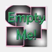 Maak me leeg! magneet (Voorkant)