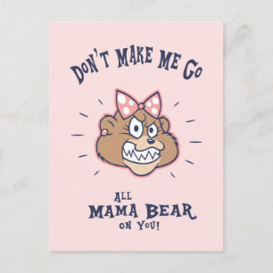 Maak me niet aan briefkaart