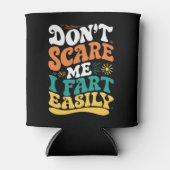 Maak me niet bang Ik scheer gemakkelijk Grappig Ci Blikjeskoeler (Voorkant)