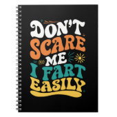 Maak me niet bang Ik scheer gemakkelijk Grappig Ci Notitieboek (Voorkant)