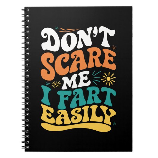 Maak me niet bang Ik scheer gemakkelijk Grappig Ci Notitieboek (Voorkant)