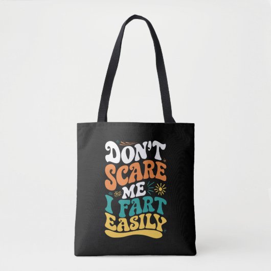Maak me niet bang Ik scheer gemakkelijk Grappig Ci Tote Bag (Voorkant)