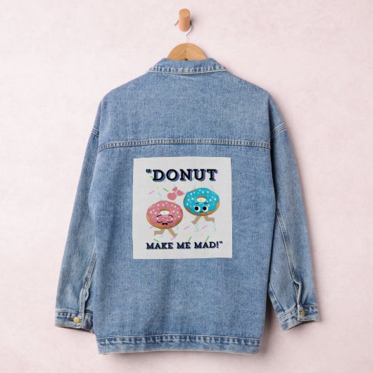 MAAK ME NIET KWAAD DENIM JACKET (Hangar)