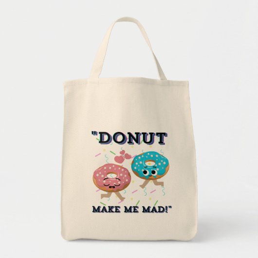 MAAK ME NIET KWAAD TOTE BAG (Voorkant)