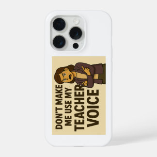 Maak me niet mijn Docentenstem te gebruiken iPhone 15 Pro Case