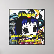 maak me niet tot uw ondergang milardio canvas prin