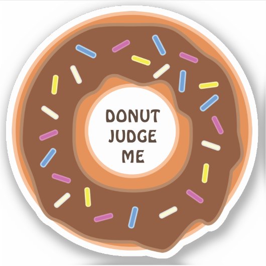 Maak me niet wijs, grappig gezegde! sticker (Voorkant)
