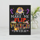 Maak Me Niet Woedend, Medium Heksenschakelaar Kaart (Staand voorkant)