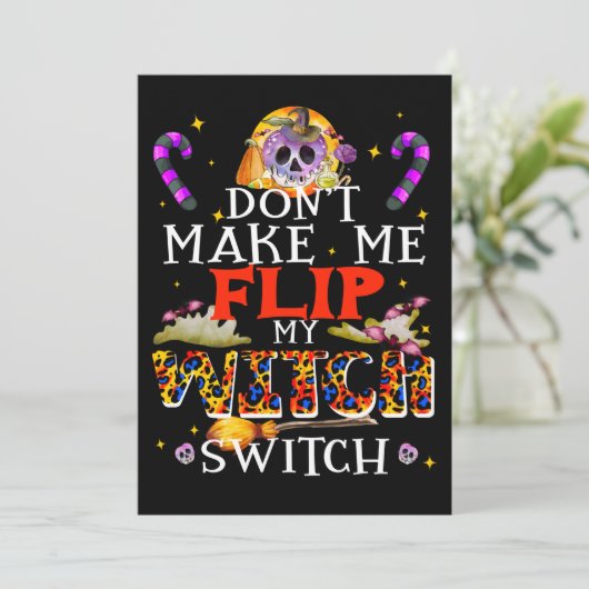 Maak Me Niet Woedend Medium Kaart (Staand voorkant)