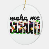 Maak me scrum - Versiering Keramisch Ornament (Links)