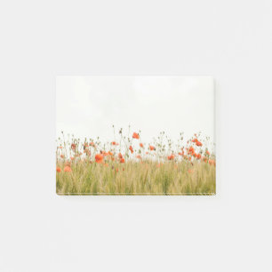 Maak me sterk, papaver post-it® notes