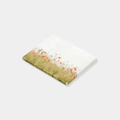 Maak me sterk, papaver post-it® notes (Schuin)