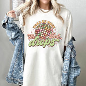 Maak me wakker als de bal valt Nieuwjaar 2024 T-shirt