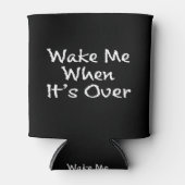 MAAK ME WAKKER ALS HET TE GRAPPIG QUARANTAINE GEZE BLIKJESKOELER (Voorkant)